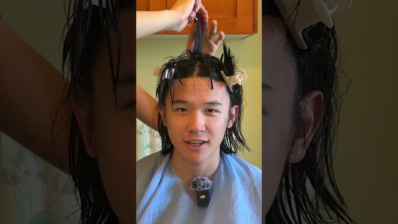 I Changed My Brother's Hair ✂️ #shorts