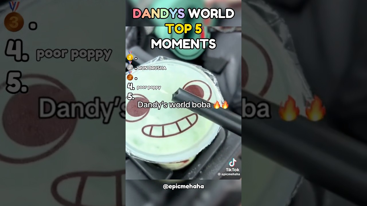 Top 5 Epic Moments in Dandy’s World #59 🎮