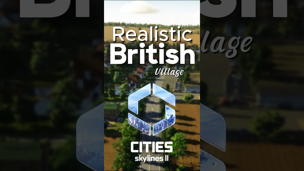 Build a Realistic British Village in Cities: Skylines II 🇬🇧