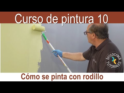 Curso de pintura: domina el rodillo para paredes lisas