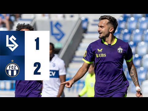 🎥 ERSTER SAISONSIEG FÜR DEN FCZ | FC Lausanne-Sport – FC Zürich – 1:2