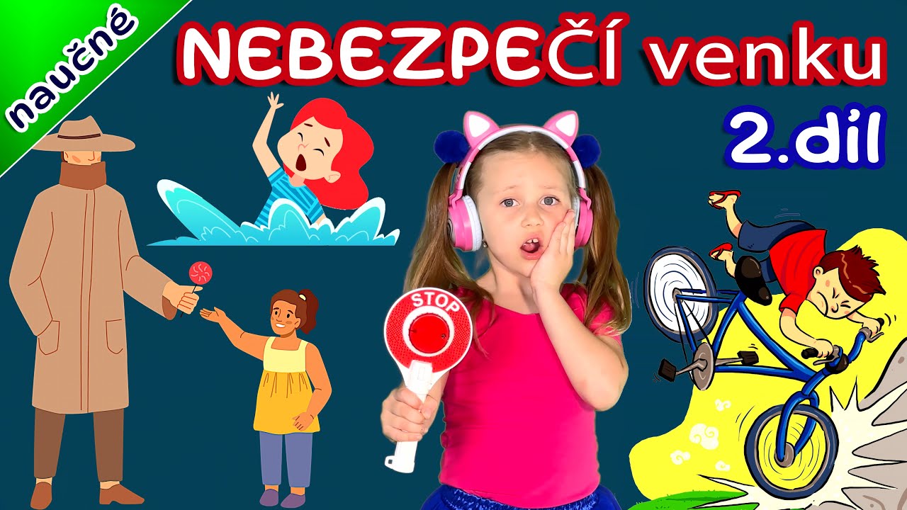 Bezpečnost dětí venku: Co je důležité vědět 🚸