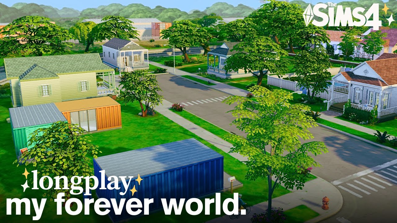 Relaxing Sims 4 Longplay in My Forever World 🌿 | Chill Gameplay & Commentary