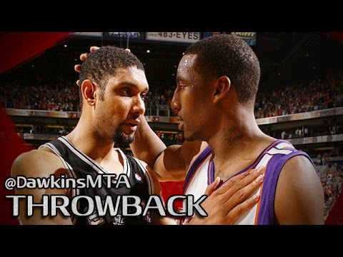 Tim Duncan vs Amare Stoudemire 2005 WCF G5๐ฅ