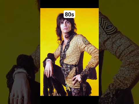 Steven Tyler over the years š¤ #music #rock #80s #70s #years #aerosmith #steventyler #singer #cool