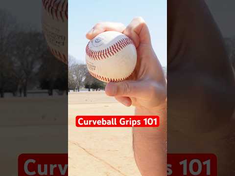 Learning to throw a curveball? Start with this grip.