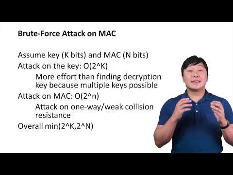 Brute-Force Attack on MAC - Cryptographic Hash and Integrity Protection