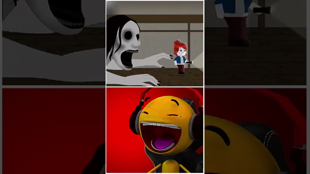 Seram dan Mencekam! Gadis Kecil Berambut Merah Menyelamatkan Diri dari Hantu di Rumah Tua π»