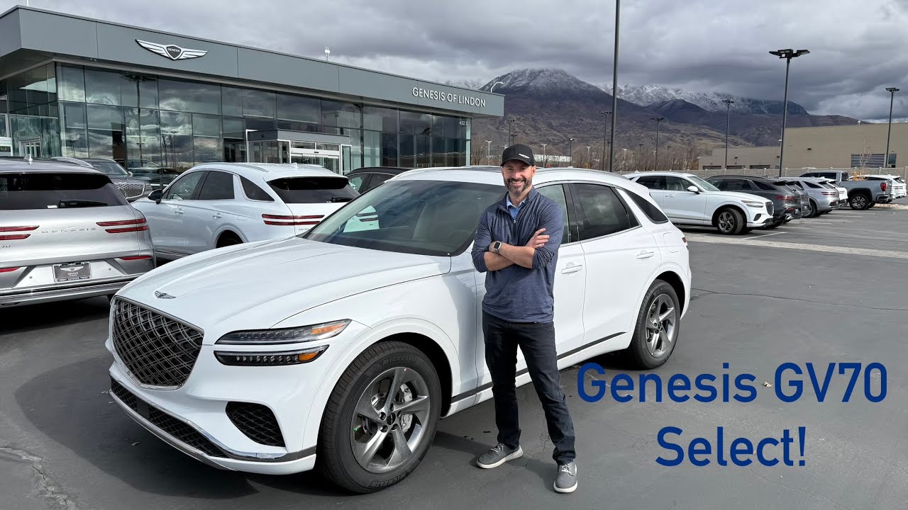 Walkaround and Full Tutorial of 2026 Genesis GV70 Select!!