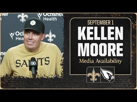Kellen Moore on preparations for Arizona Cardinals | New Orleans Saints