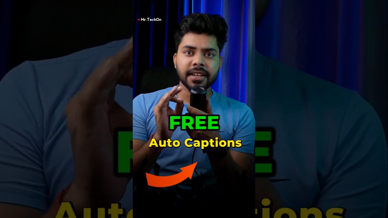 Free Auto Captions with One Tap! 🎥