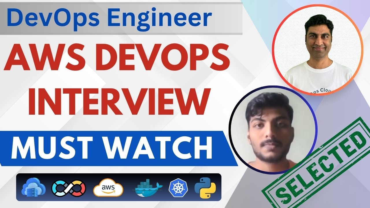Excellent 2 Years AWS DevOps Engineer Mock Interview with Questions and Answers | Cloud | Docker
