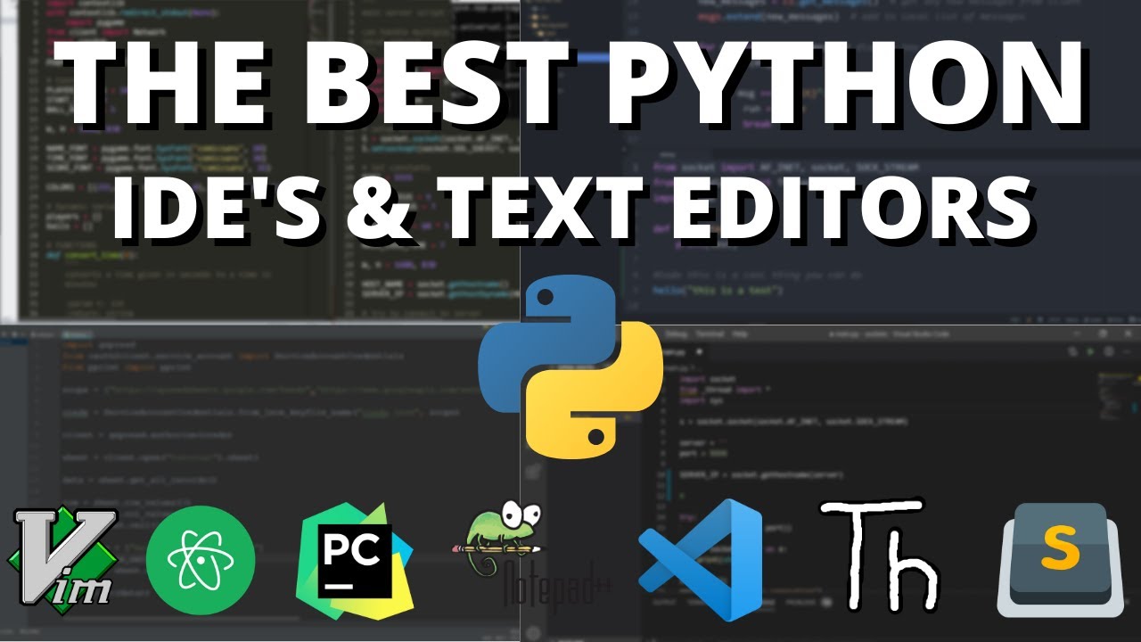 The 5 Top 5 Python IDEs & Editors for Faster Coding 🐍