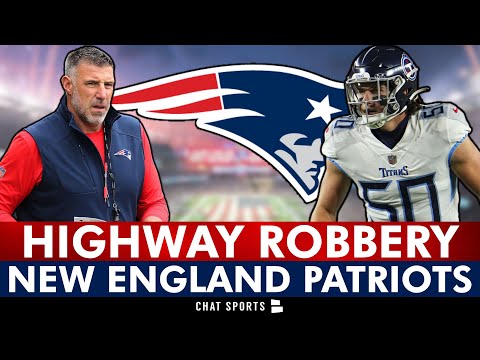 Mike Vrabel & The New England Patriots Pulled Off HIGHWAY ROBBERY