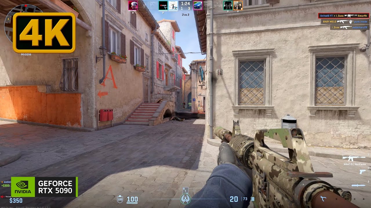 Counter-Strike 2 4K Gameplay No Commentary 🎮