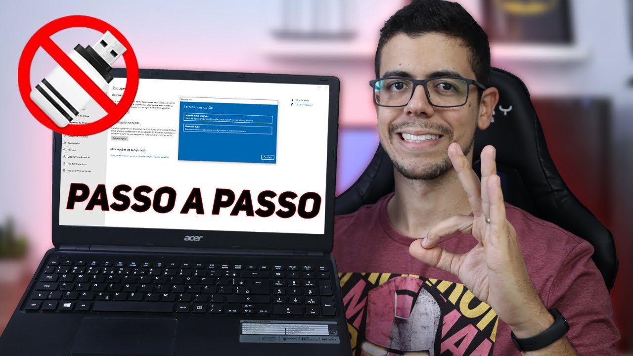 Como Format... sem Pendrive ou CD/DVD 🖥️