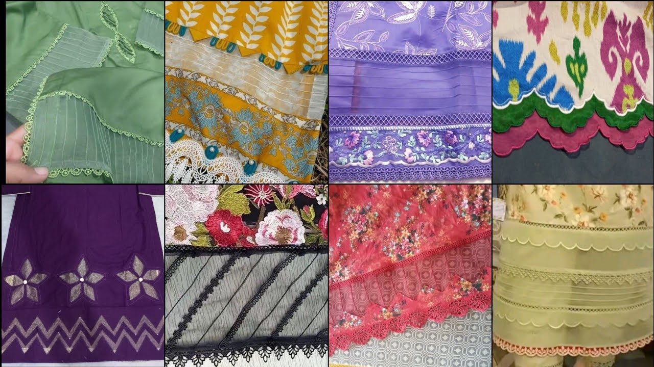 Top Ghera & Daman Designs with Organza & Tissue for 2025 🌞