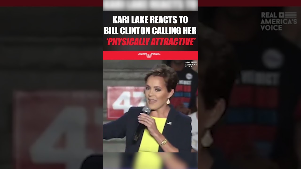 Kari Lake Responds to Bill Clinton's Surprising Compliment ๐