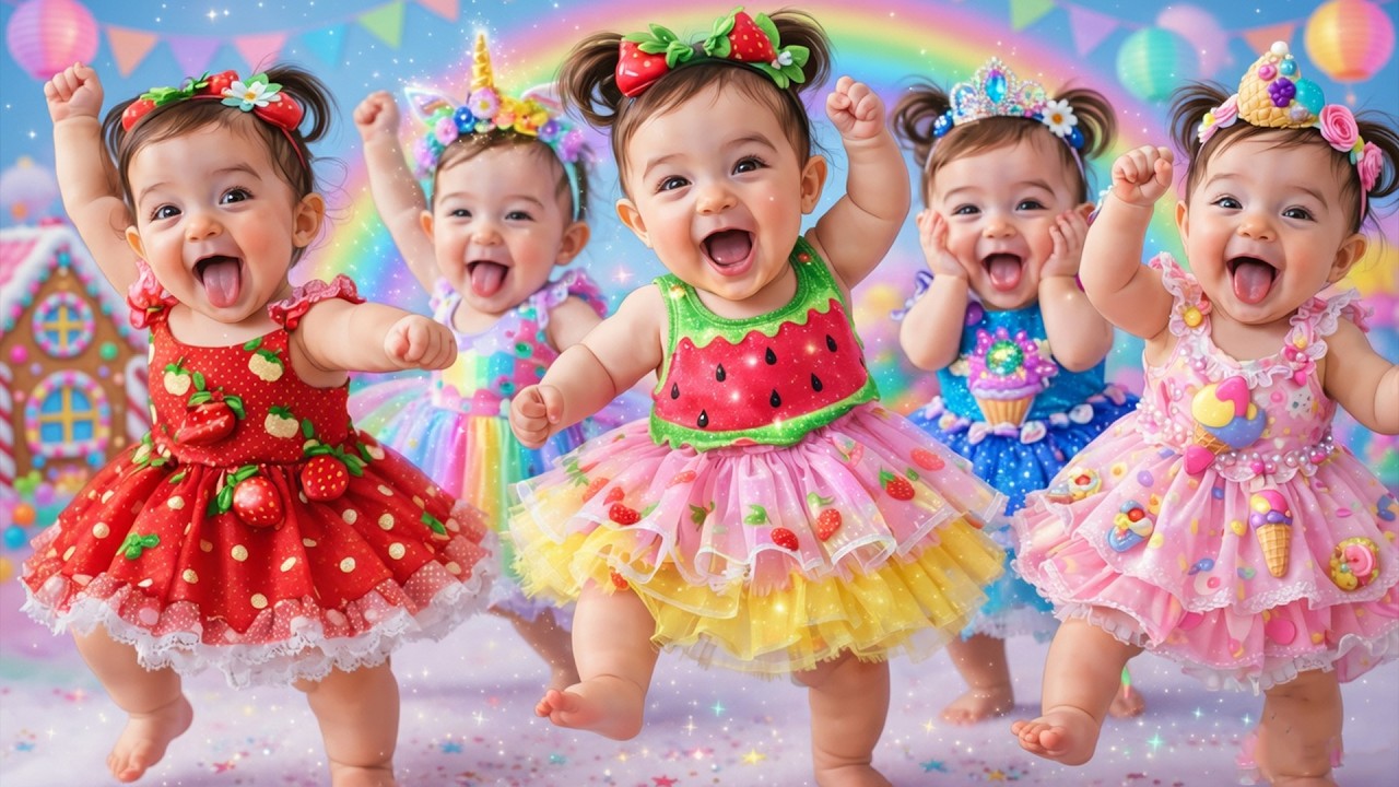 Dudi Dudi Dam Dam Dance | Kids & Babies Rhymes 🎶
