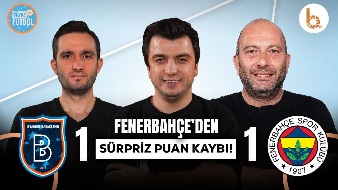 Başakşehir 1-1 Fenerbahçe Maçı Özeti ⚽