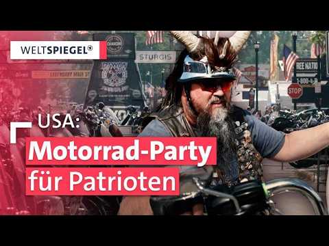 USA: Harley, Freiheit und Motorräder: Warum Sturgis jedes Jahr Hunderttausende anzieht | Weltspiegel