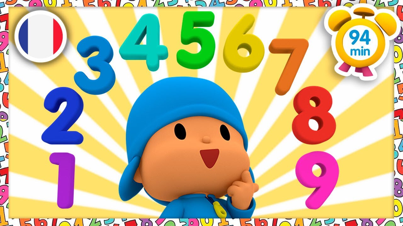 Pocoyo Français: Apprendre les chiffres pour enfants