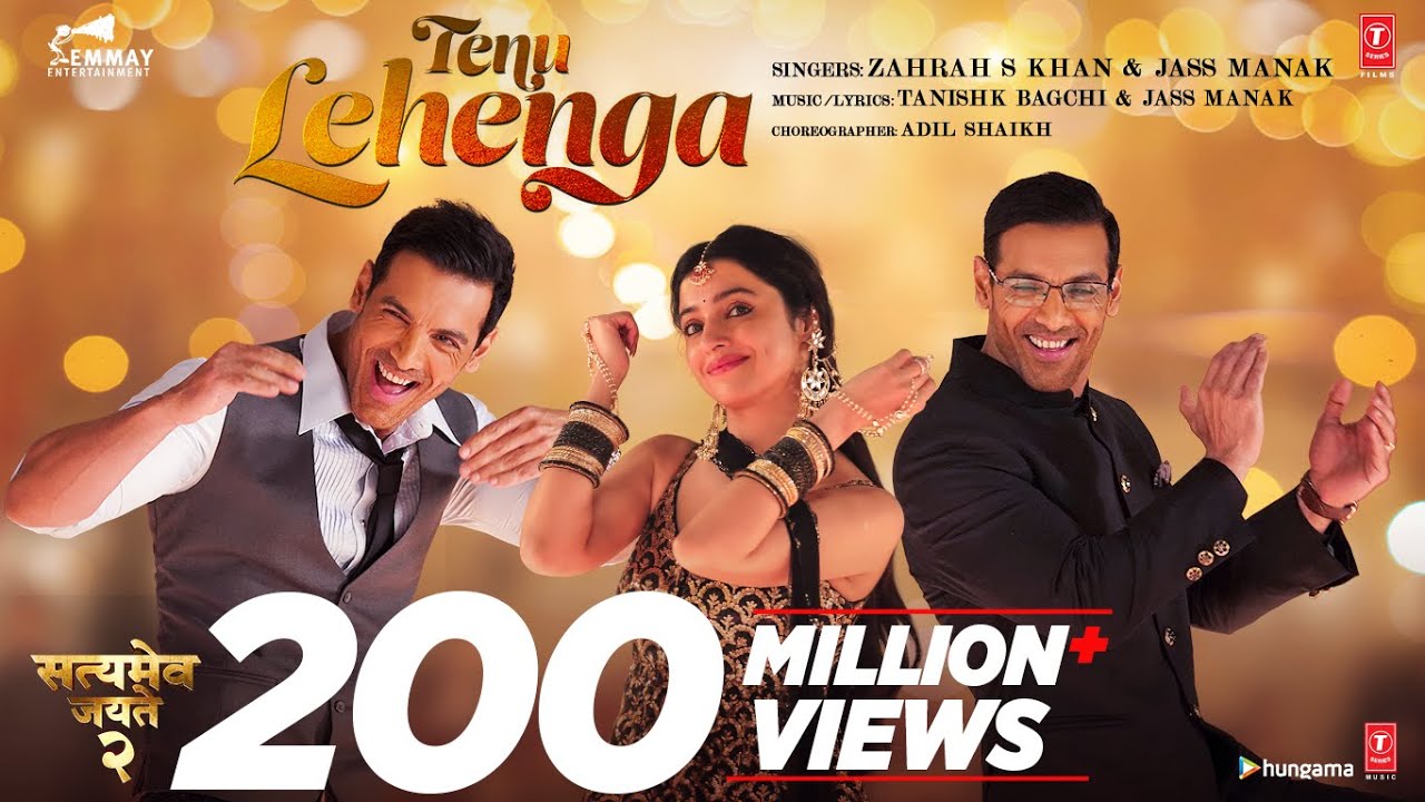 Tenu Lehenga Song from Satyameva Jayate 2 🎶