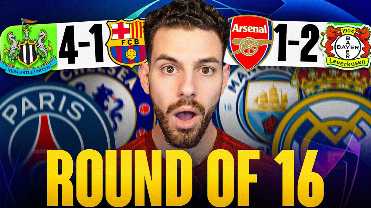 OUR CHAMPIONS LEAGUE ROUND OF 16 PREDICTIONS!