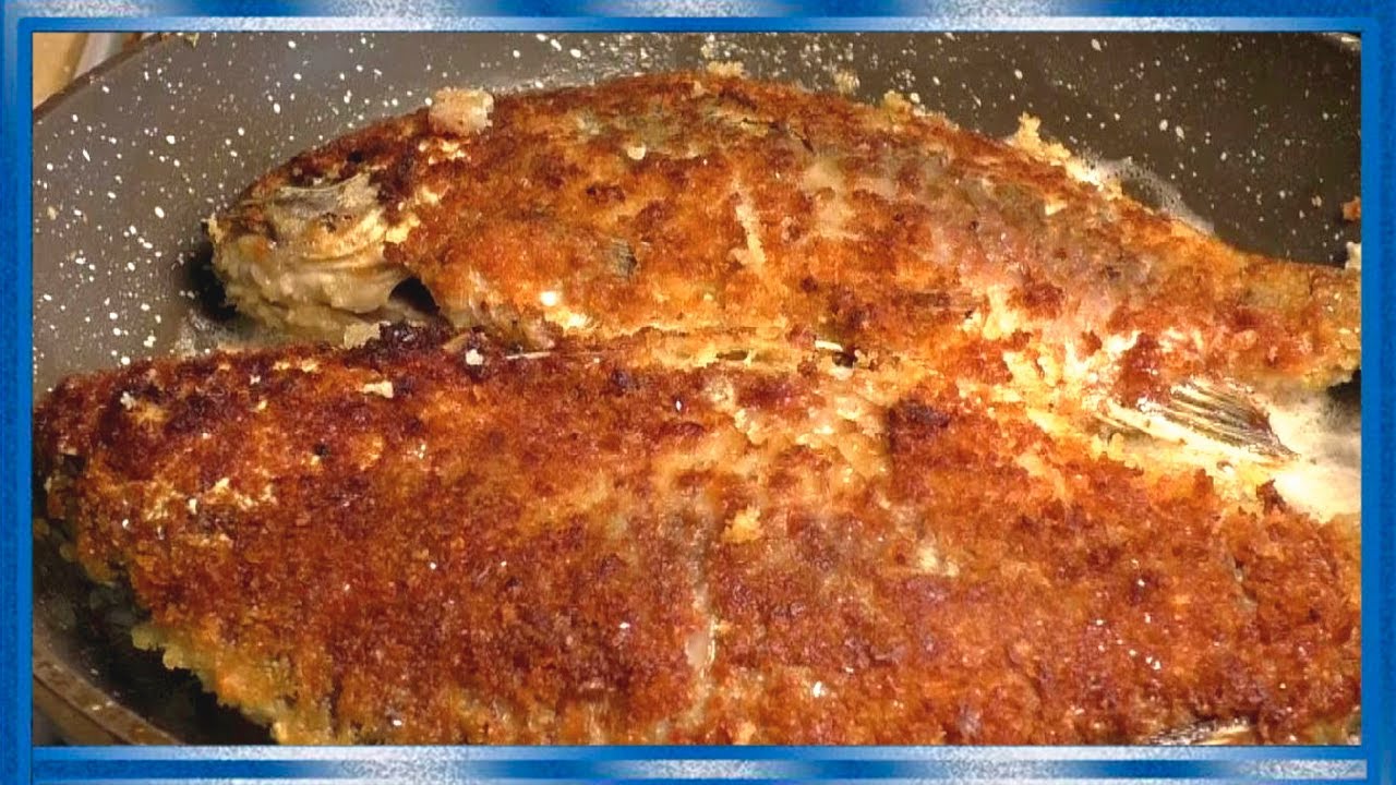 Жареный карась в сметане без костей 🍽️