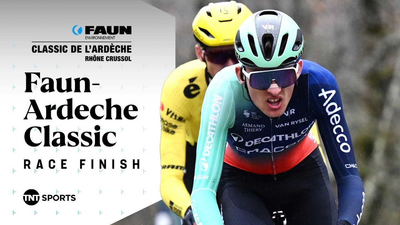 LONG-RANGE SOLO MOVE! 🤩 | Faun-Ardèche Classic 2026 Final KM's | TNT Sports Cycling
