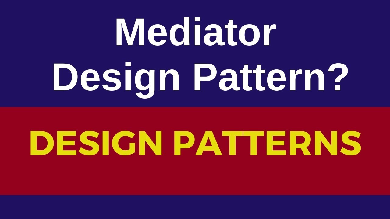 Real-World Example of Mediator Design Pattern