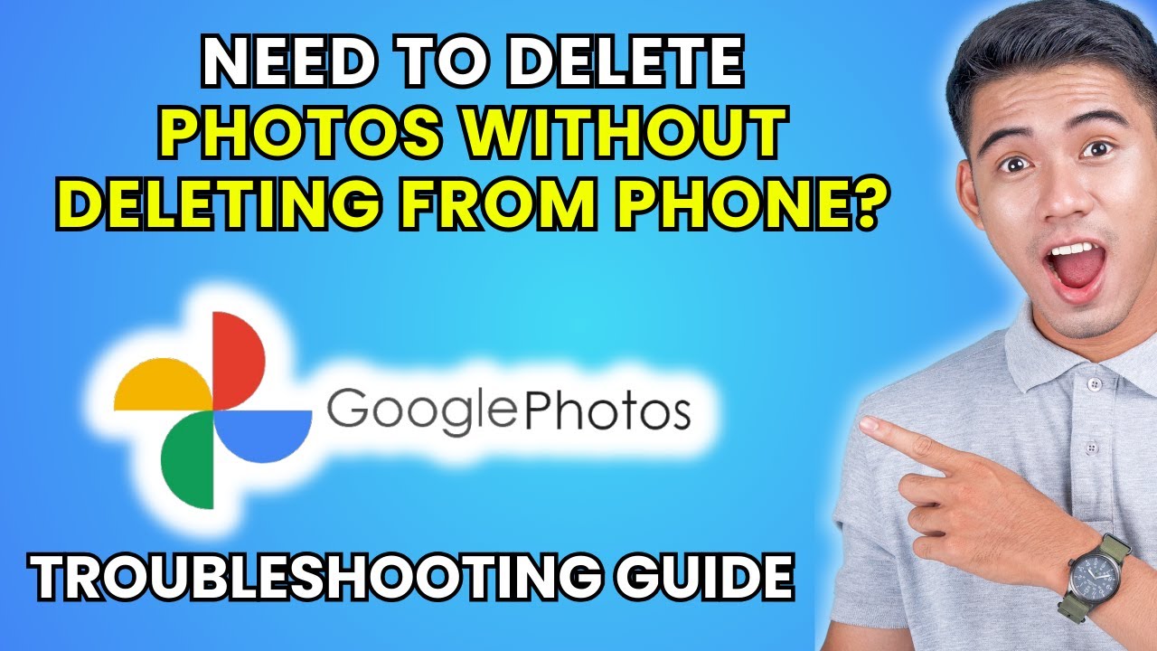 Delete Google Photos Without Removing from Phone 📱
