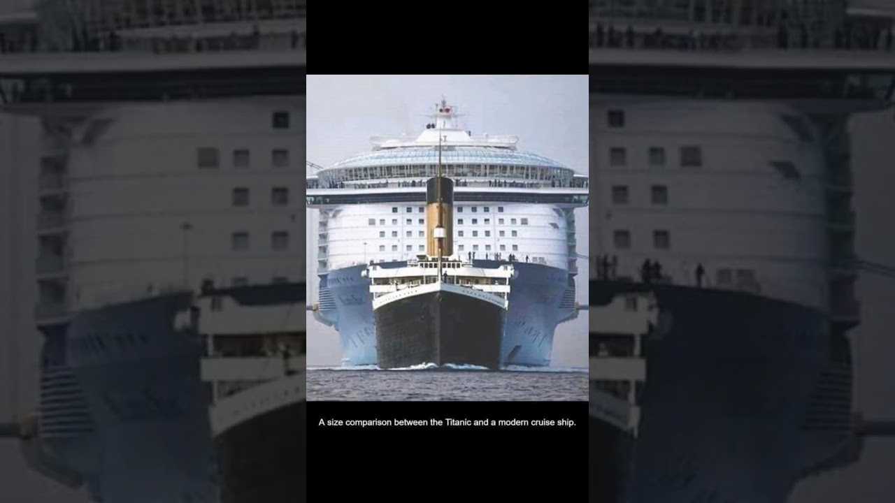 Titanic vs. Modern Cruise Ships 🚢