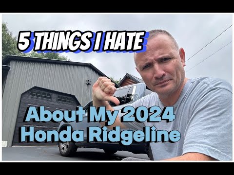 5 Dislikes About My 2024 Honda Ridgeline 🚗