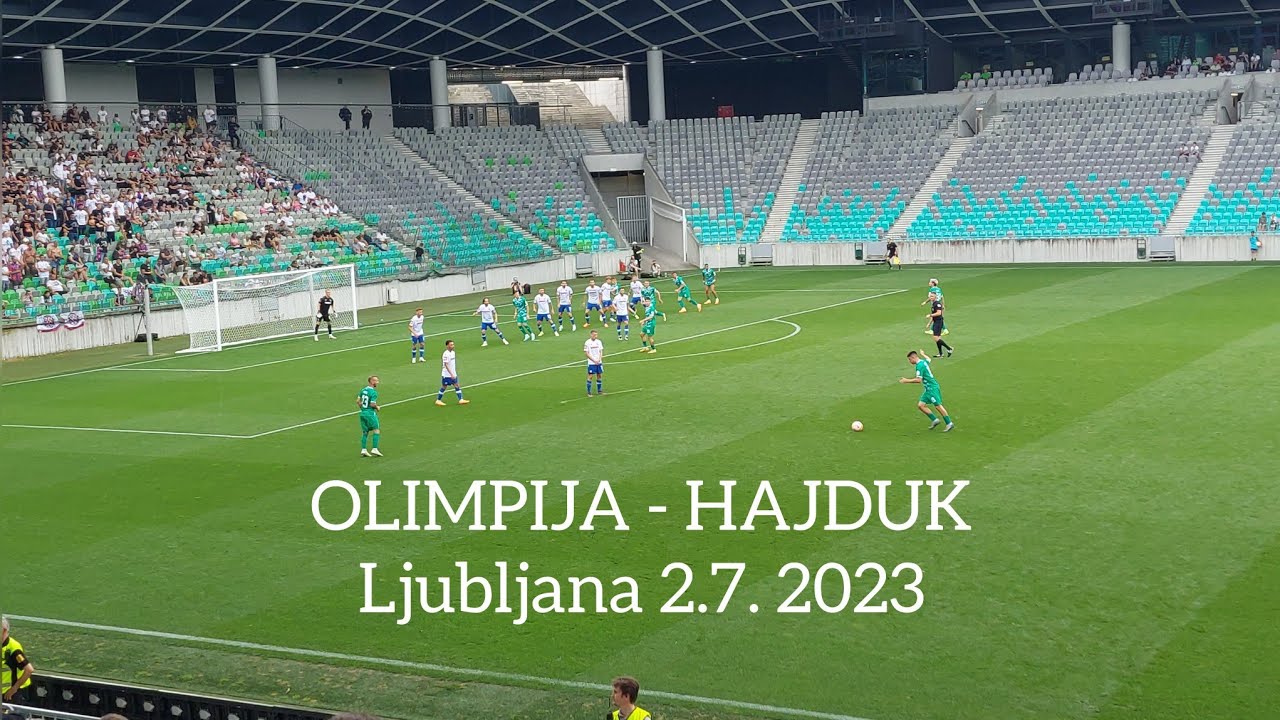 Olimpija vs Hajduk Football Match Highlights ⚽