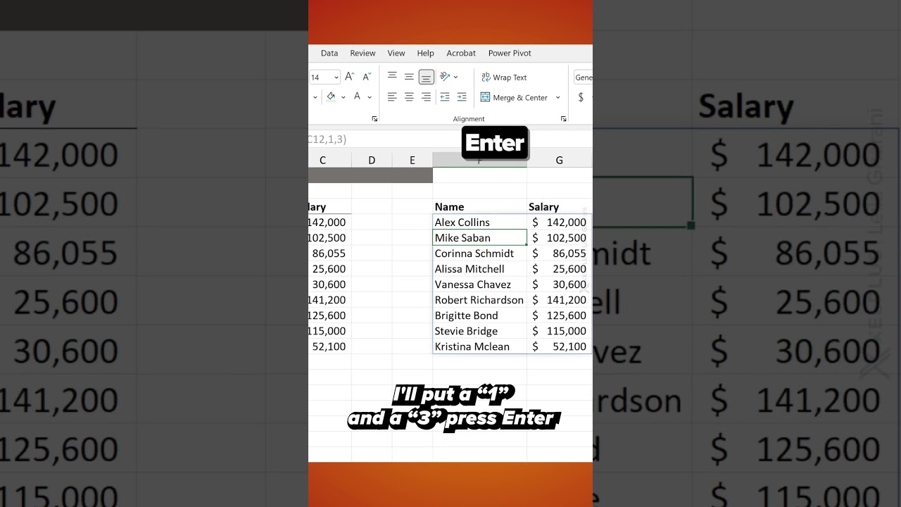Select Specific Columns with CHOOSECOLS & FILTER in Excel