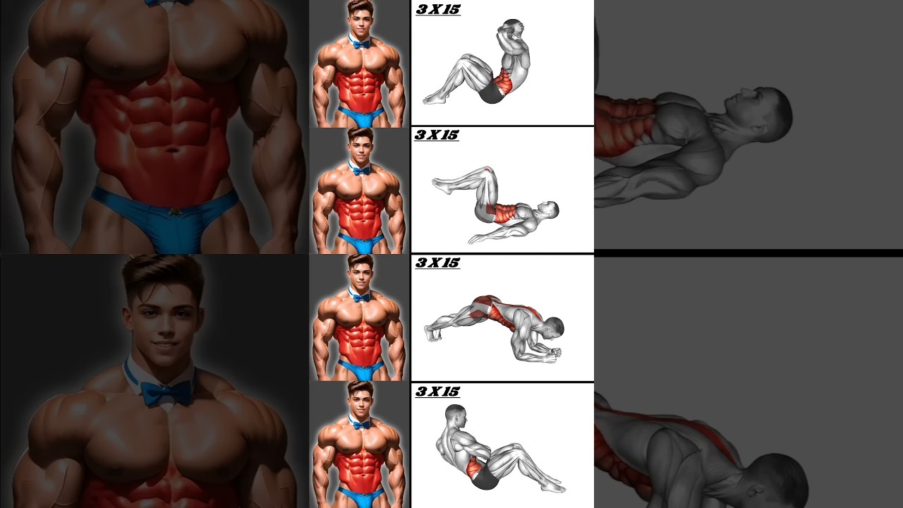 Get Six-Pack Abs at Home 💪 | Quick & Effective Ab Workout