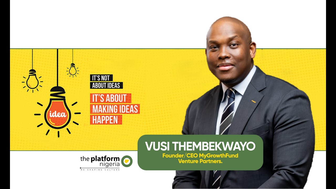 VUSI THEMBEKWAYO | IT IS NOT ABOUT IDEAS; IT'S ABOUT MAKING IDEAS HAPPEN | MAY 1ST 2026
