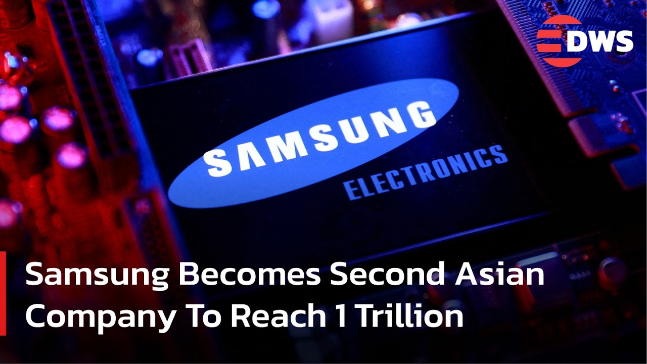 Samsung Hits $1 Trillion Market Value Amid AI Stock Surge | DWS News | AI1F
