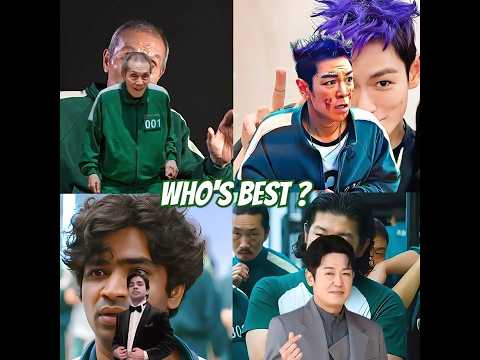 Squid Game Best Players | Squid Game Cast Transformation! 😱🔥#Shorts #Squidgame #Beforeandafter