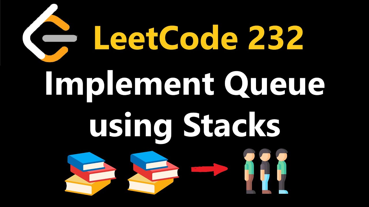 Implement Queue with Stacks in Python (LeetCode 232)