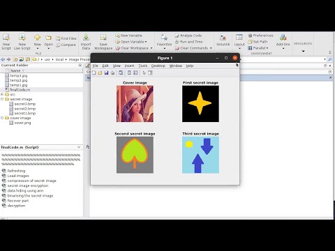 Reversible 3D encrypted image steganography with lossless recovery using MATLAB