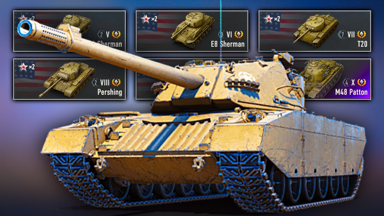 Top All-Rounder Medium Tech Tree in WoT 🚗