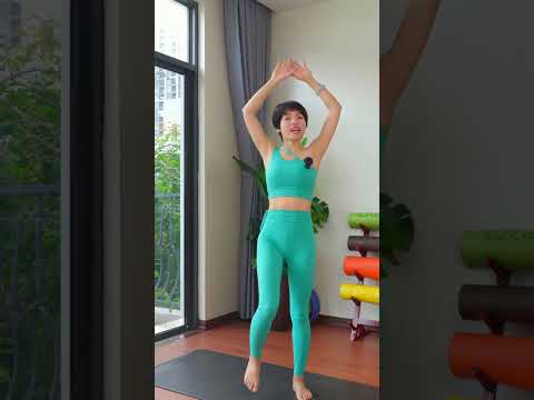 Bài tập Giảm Mỡ Bụng đứng tại nhà | Hoàng Uyên Yoga