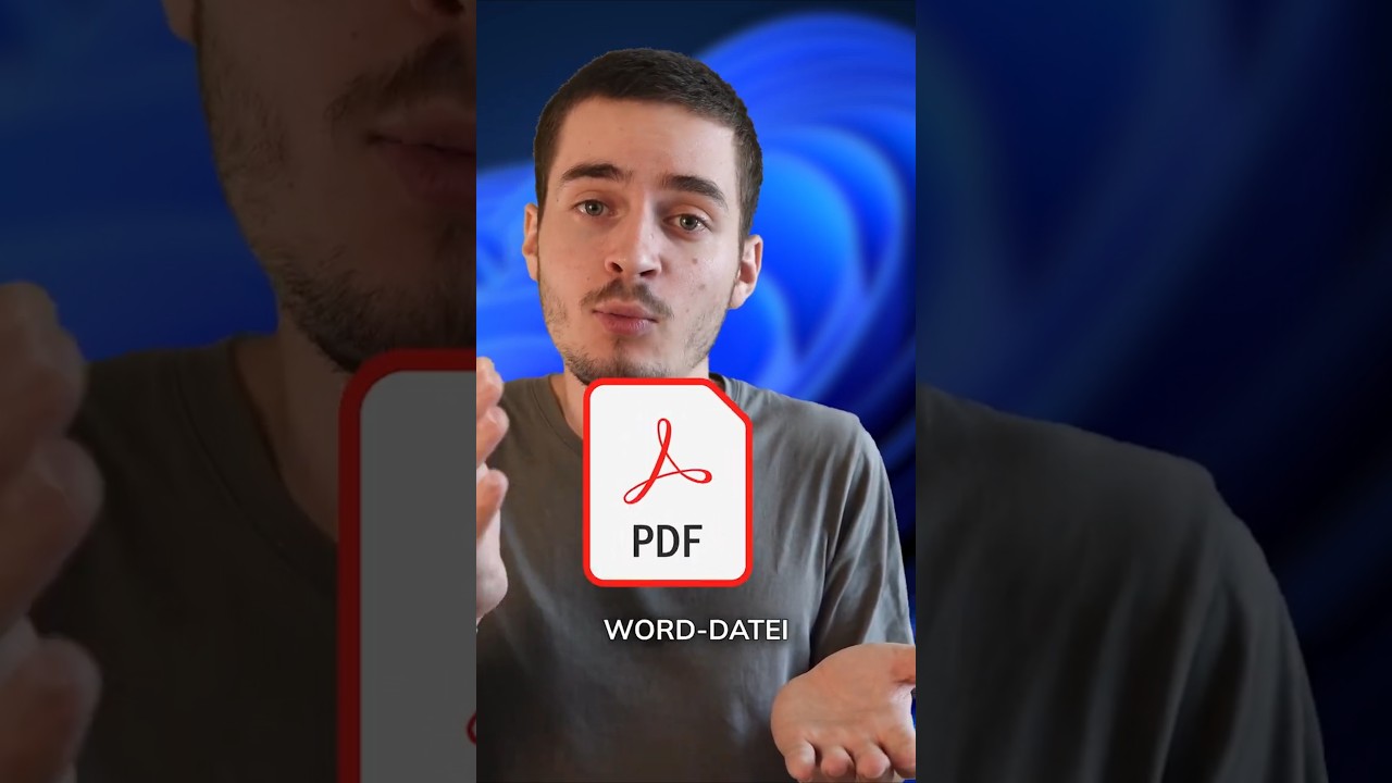 Schnell & Kostenlos: PDF in Word umwandeln 📝