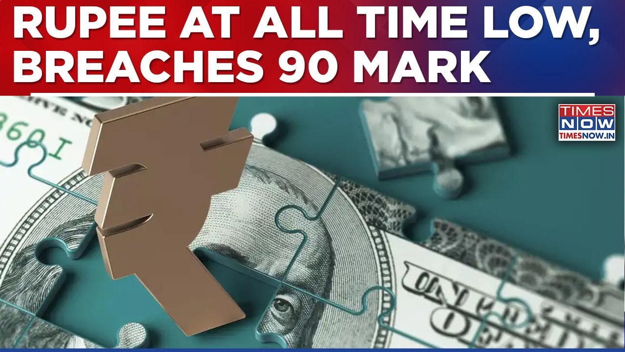 Rupee Hits All-Time Low of 90 vs USD Amid Trade Uncertainty