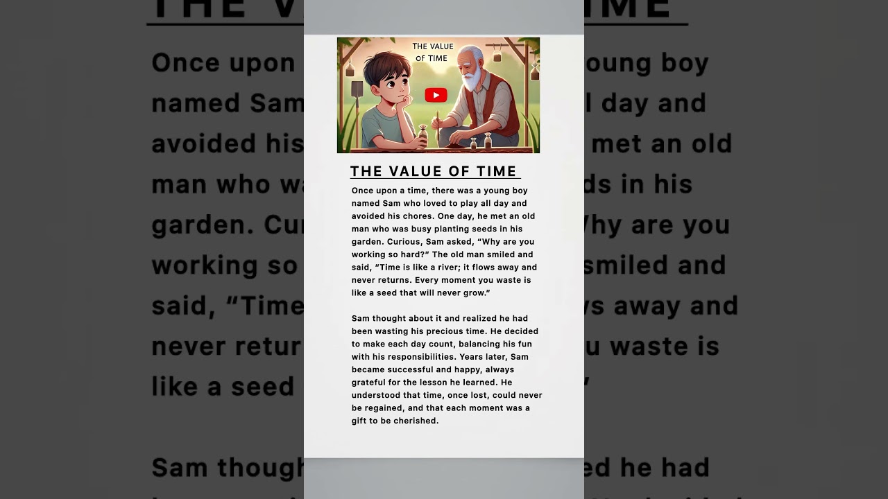 The Value of Time ⏳