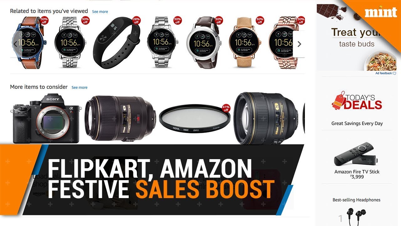 Festive Season Sparks Massive Growth for Amazon & Flipkart 🛍️