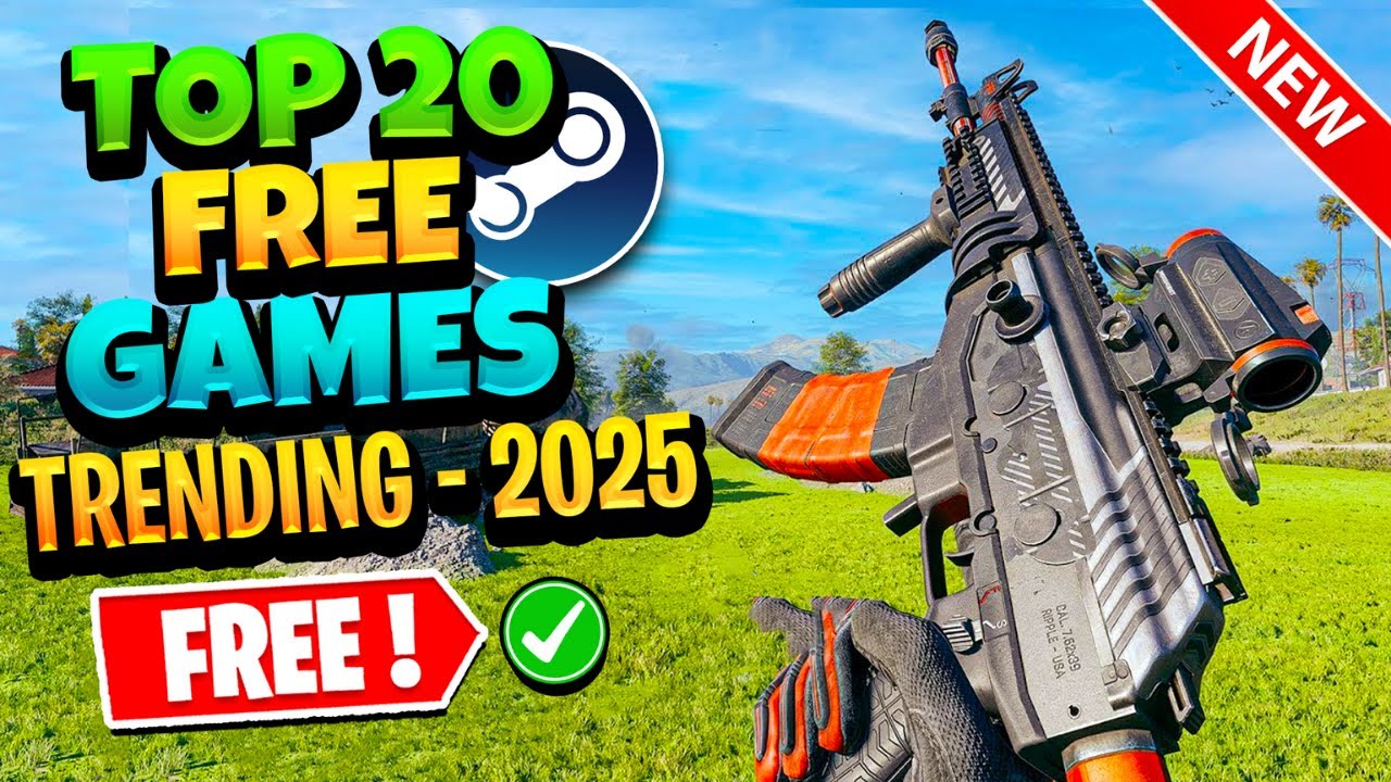 TOP 20 Top 20 Free Games of 2025 (PC/Steam) 🎮