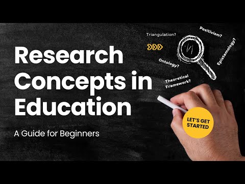 Research Concepts in Education: A Guide for Beginners
